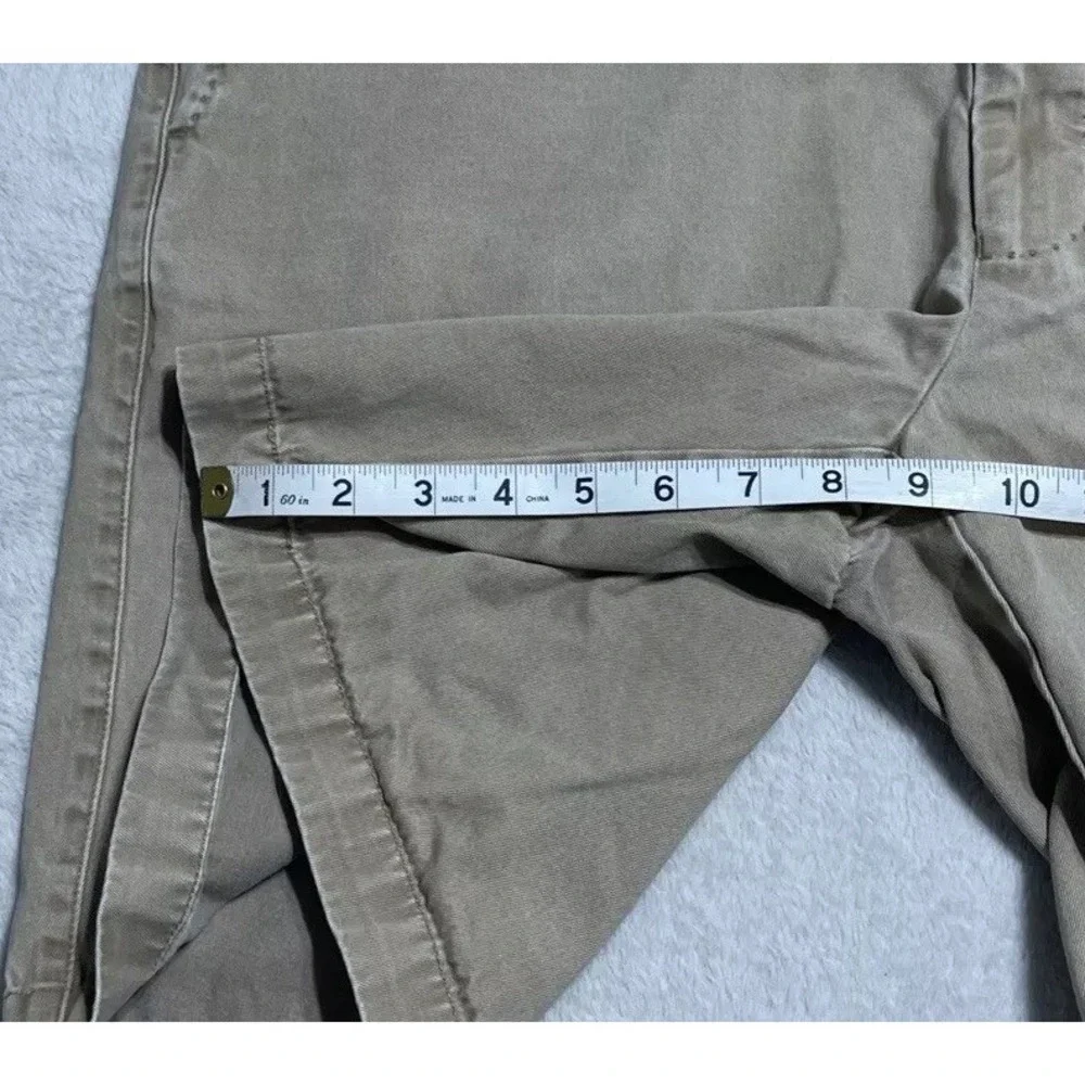 Peter Millar Golf Shorts Mens Size 40 Beige Tan Flat Front Pima Cotton Chino